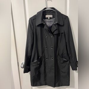 Anne Klein Black Trench Coat